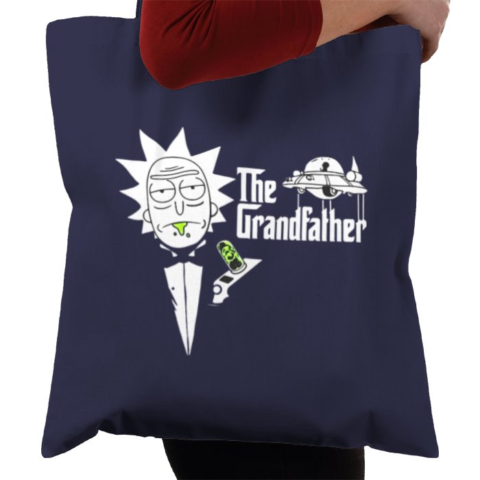 Rick & Morty x The Godfather - The Grandfather Tote Bag
