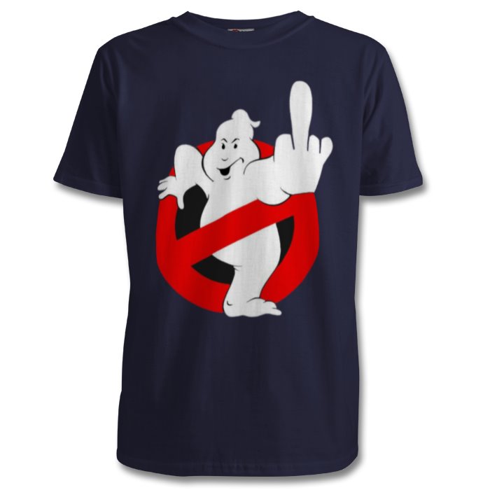 Ghostbusters - Rude Logo T-shirt