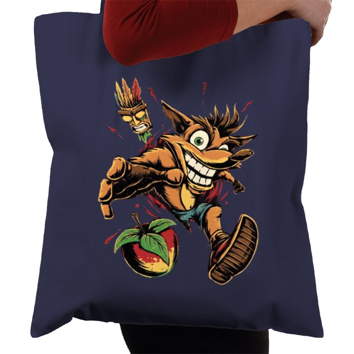 Crash Bandicoot Theme Tote Bag