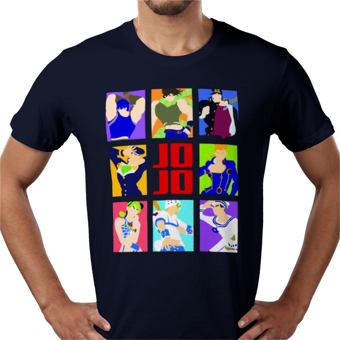 JoJo's Bizarre Adventure - Box Collage T-Shirt