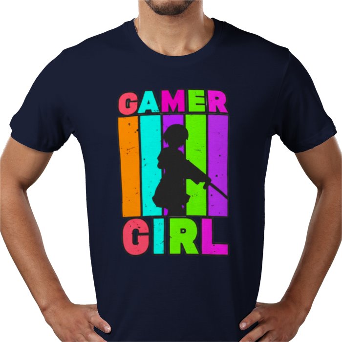 Gamer Girl T-Shirt | Female Gaming Graphic Tee