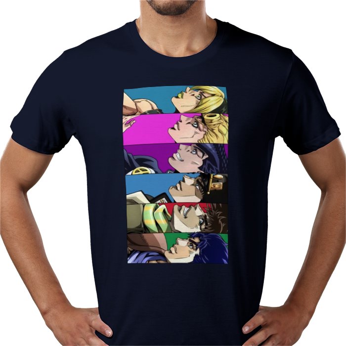 JoJo's Bizarre Adventure - Side Collage T-Shirt