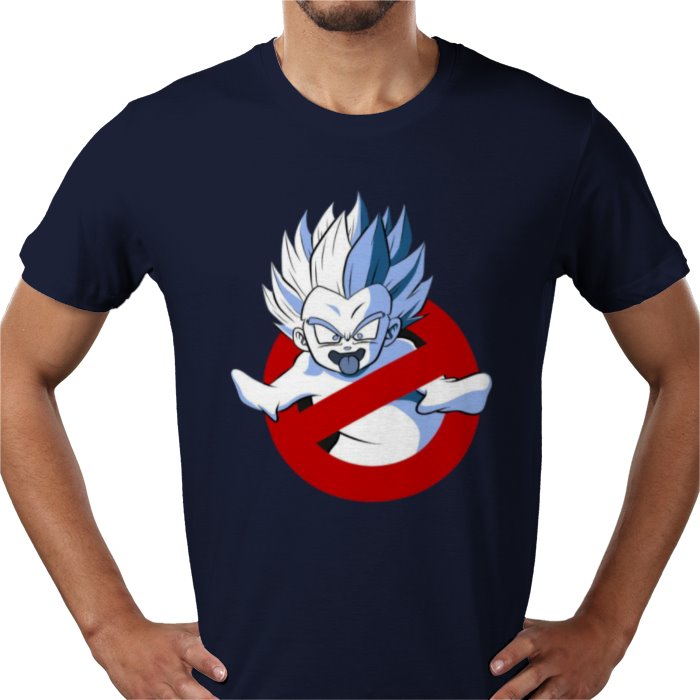 Dragon Ball Z Gotenks Buster T-Shirt | DBZ x Ghostbusters Mashup Tee