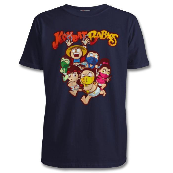 Mortal Kombat Kombat Babies T-Shirt | Chibi MK Gaming Graphic Tee