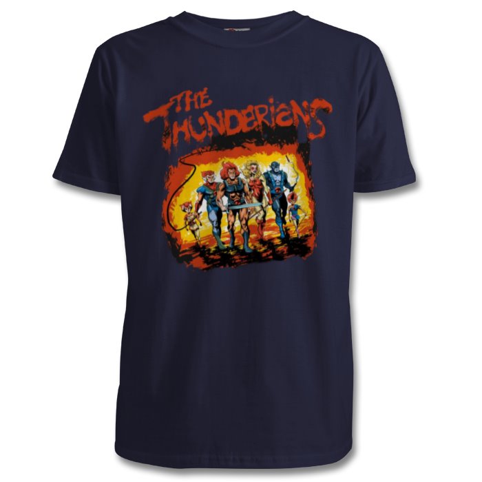 Thundercats & The Warriors - The Thundarians T-shirt