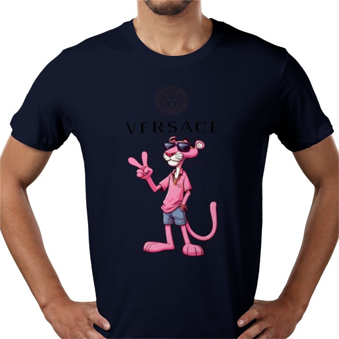 Pink Panther x Versace Parody T-Shirt