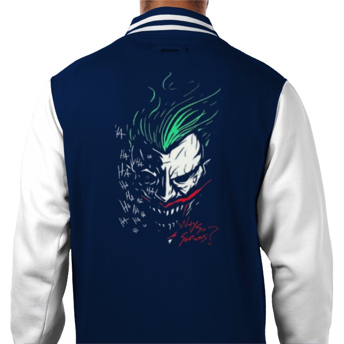 Batman - Joker's Why So Serious Varsity Jacket