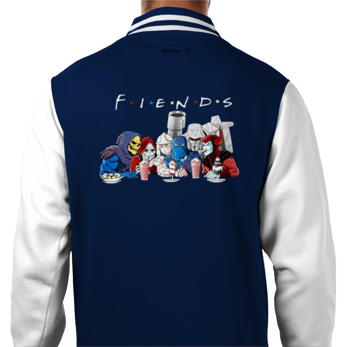 Cartoon Mashup & F.R.I.E.N.D.S - The F.I.E.N.D.S Varsity Jacket