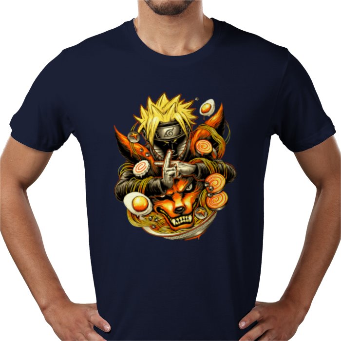 Naruto Nine-Tails Ramen T-Shirt | Ichiraku Ramen Anime Tee