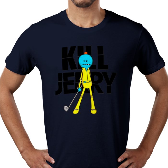 Rick & Morty x Kill Bill Parody - Kill Jerry T-Shirt