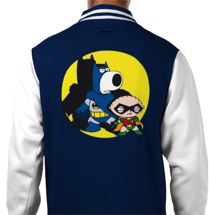 Family Guy & Batman - Batman & Robin Varsity Jacket