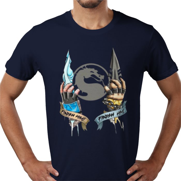 Mortal Kombat - Finish Him Kombat Hands T-Shirt