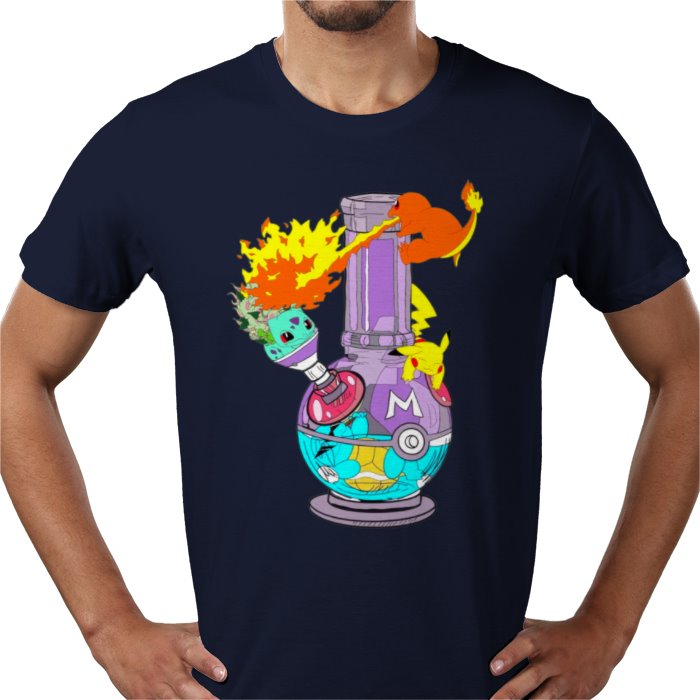 Pokébong T-Shirt | Pokémon 420 Parody Funny Graphic Tee