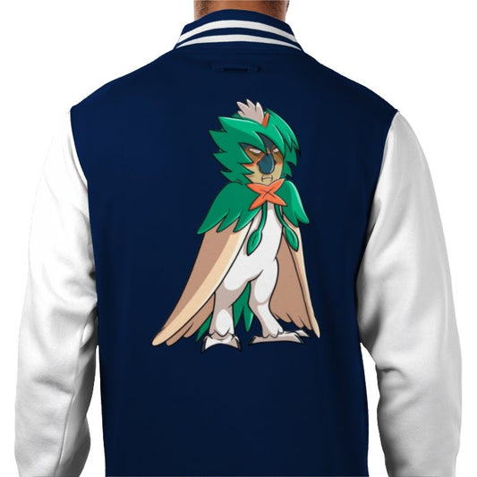 Rick & Morty & Pokémon - Bird Person Varsity Jacket