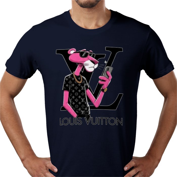 Pink Panther x Louis Vuitton Parody T-Shirt