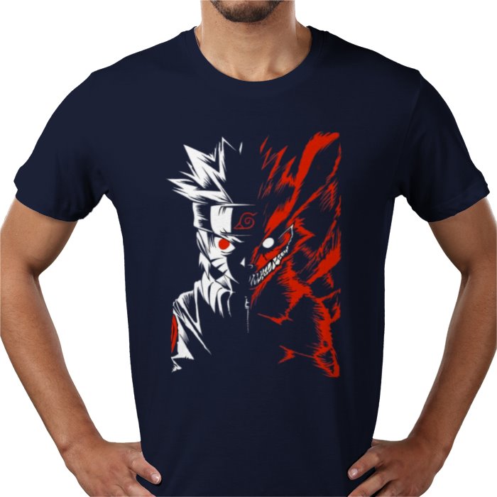 Naruto Nine-Tails T-Shirt | Kurama Fox Spirit Anime Tee