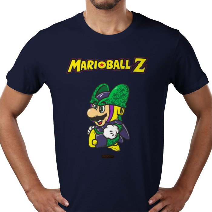 Super Mario x Dragon Ball Z Marioball Z T-Shirt | Gaming Anime Mashup Tee