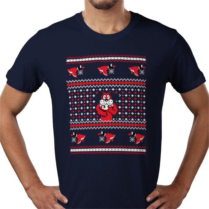 Ugly Jumper Style - Duck Hunt Christmas T Shirt