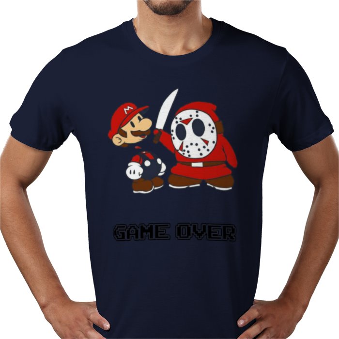 Super Mario T-Shirt | Game Over Retro Gaming Graphic Tee