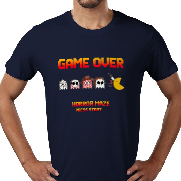 Pacman x Horror Movies - Horror Mashup T-shirt