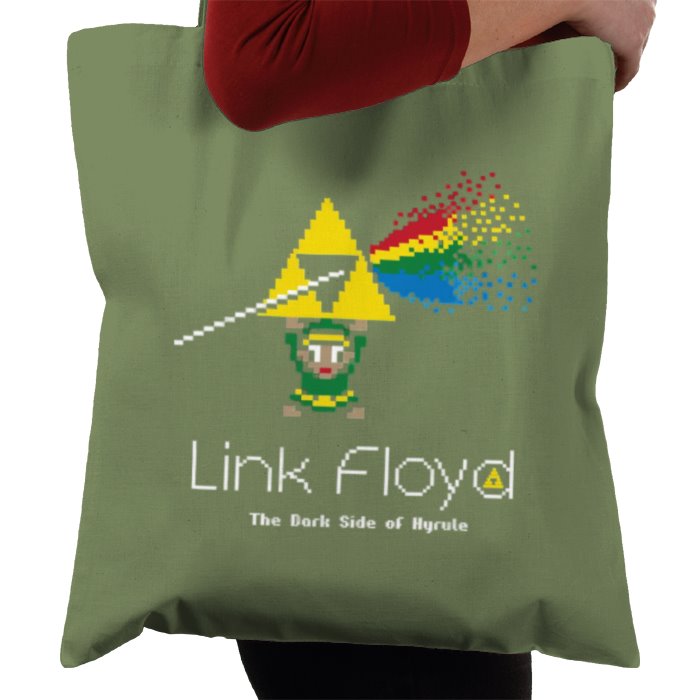 The Legend Of Zelda & Pink Floyd - Link Floyd Tote Bag