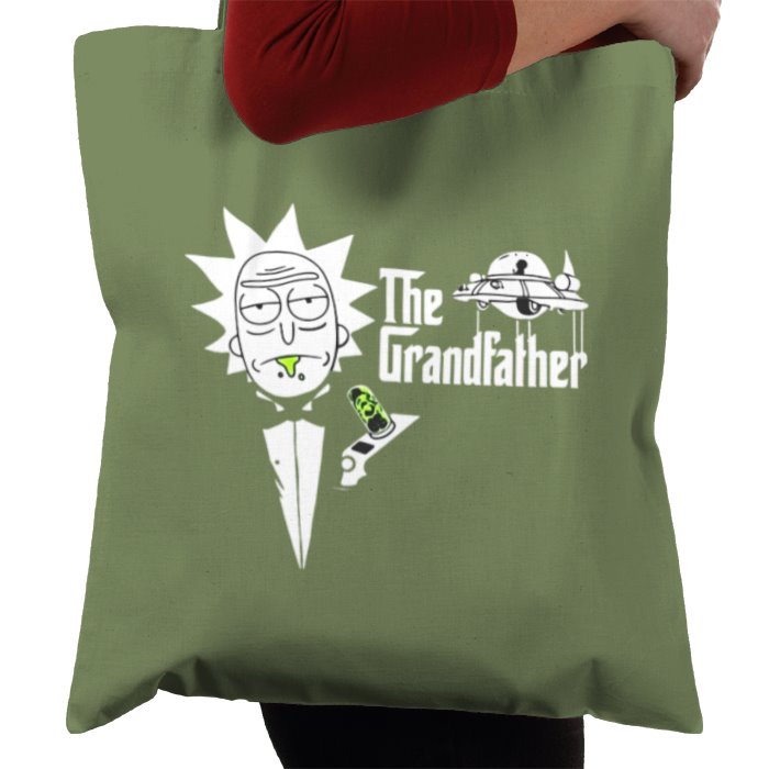Rick & Morty x The Godfather - The Grandfather Tote Bag