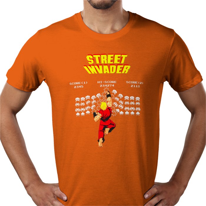 Street Fighter x Space Invaders — Street Invader T-Shirt