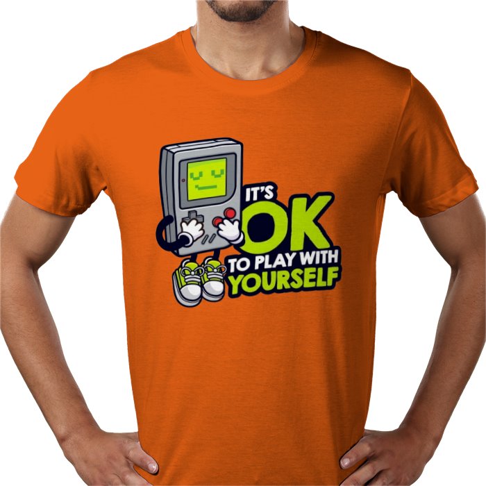 Game Boy — It's OK To Play With Yourself T-Shirt