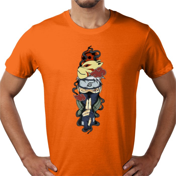 Naruto Kakashi Theme T-Shirt | Copy Ninja Anime Tee