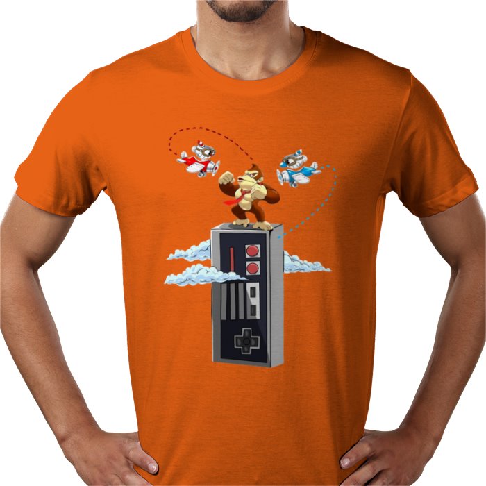 Donkey Kong x Cuphead x King Kong Parody - Kong Of New Donk T-Shirt