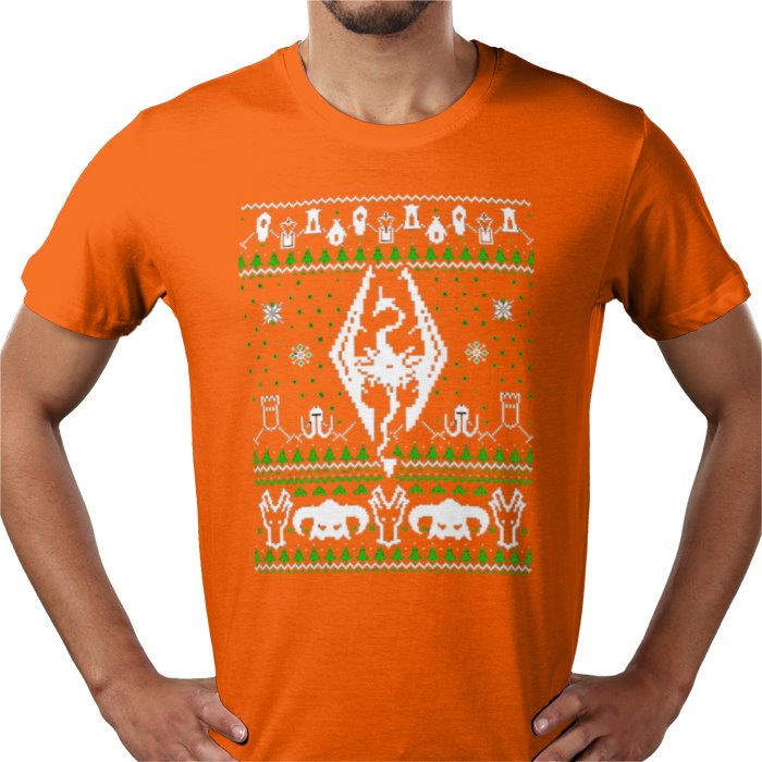 Ugly Jumper Style - Skyrim Christmas T Shirt