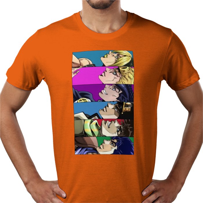 JoJo's Bizarre Adventure - Side Collage T-Shirt