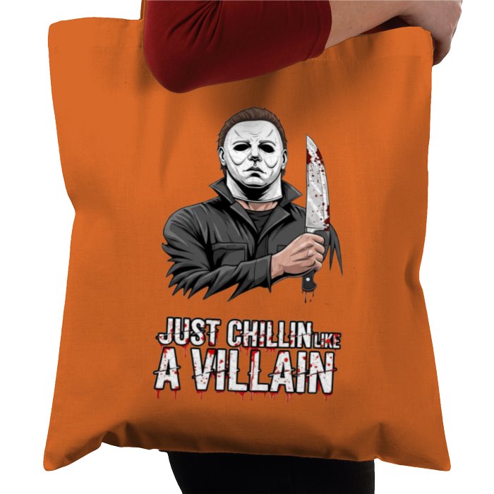 Halloween - Chilin Like A Villain Tote Bag