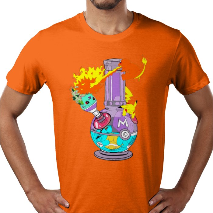 Pokébong T-Shirt | Pokémon 420 Parody Funny Graphic Tee