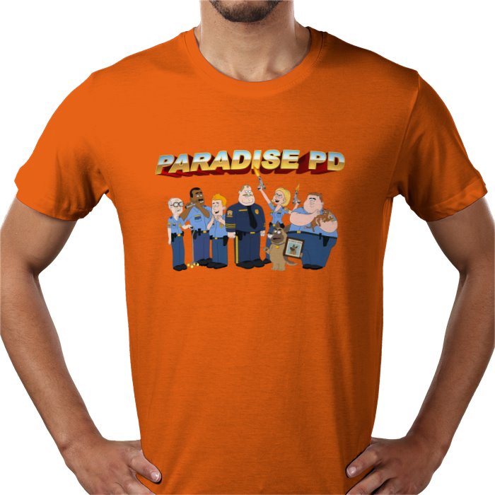 Paradise PD Character Crew T-Shirt