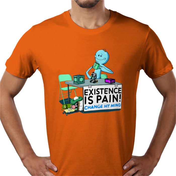 Rick & Morty - Life is Pain... Change My Mind T-Shirt