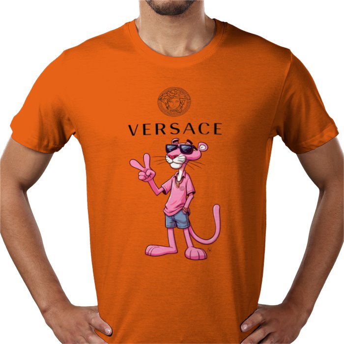 Pink Panther x Versace Parody T-Shirt