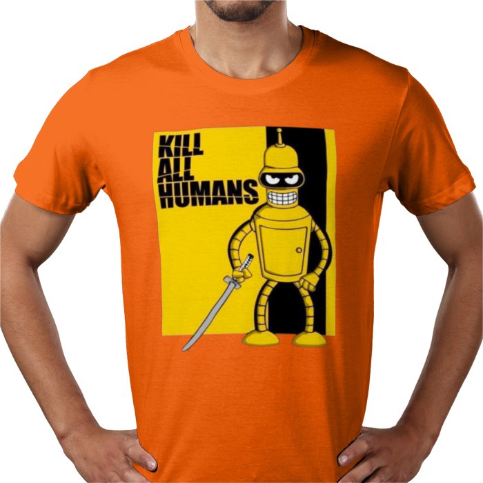 Futurama x Kill Bill - Kill All Humans T-shirt