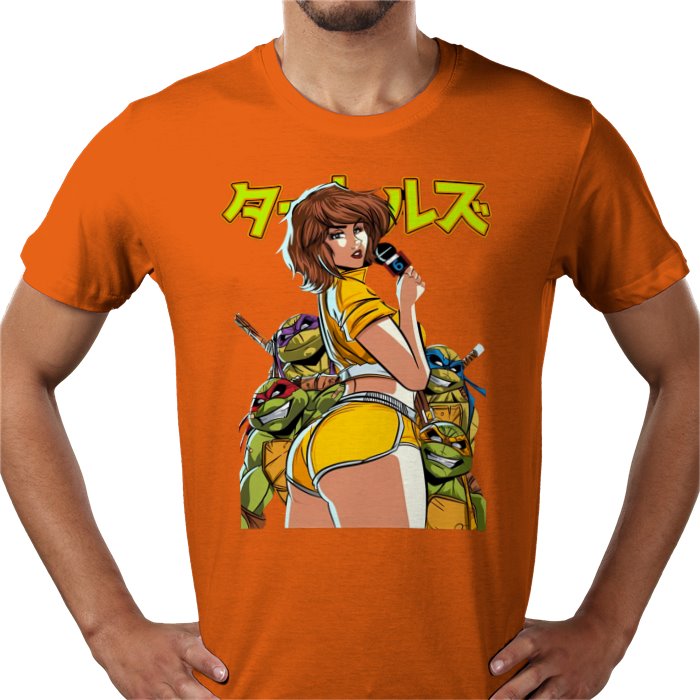 Teenage Mutant Ninja Turtles — April Reporting T-Shirt