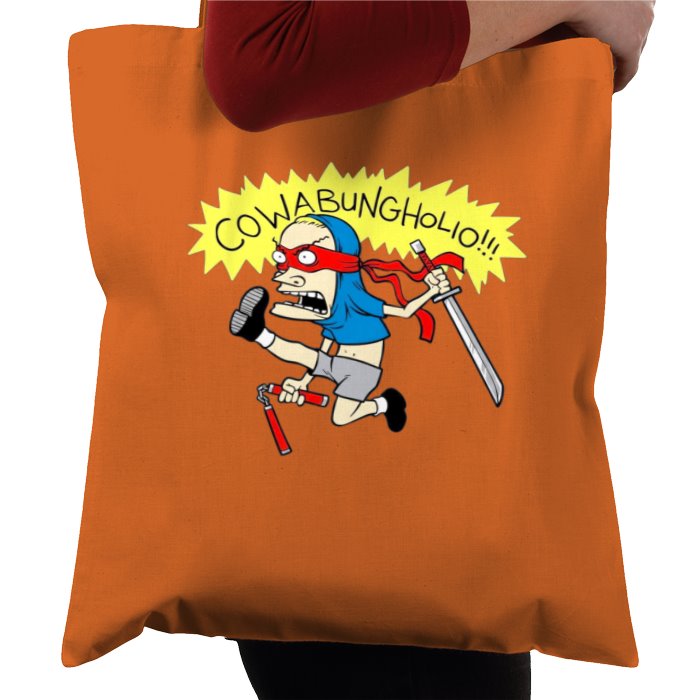 Beavis & Butt Head x Teenage Mutant Ninja Turtles - CowaBungHolio Tote Bag