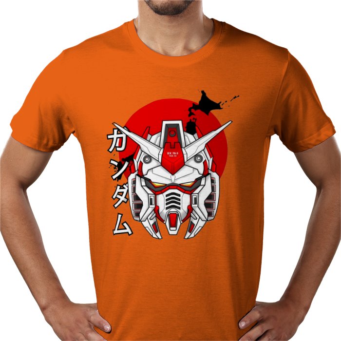Gundam Wing - RX 78 5 Head T-Shirt