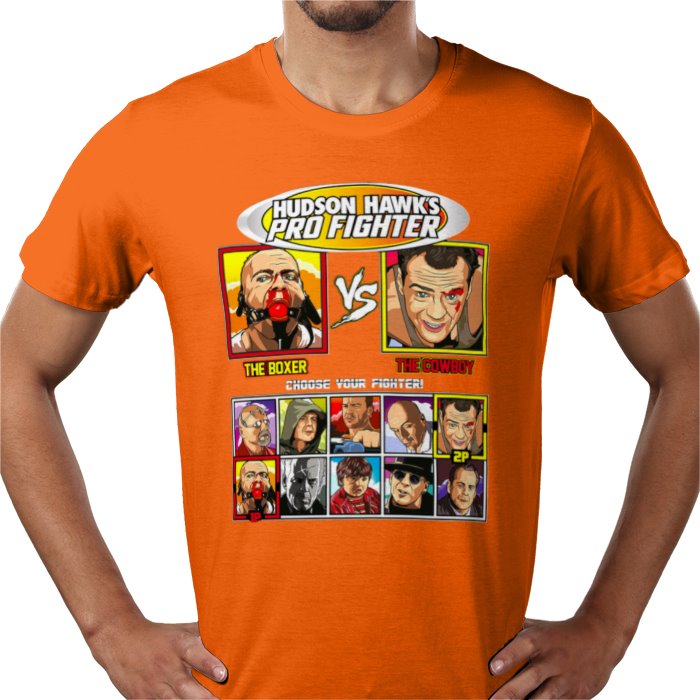 Bruce Willis - Pulp Fiction VS Die Hard T-shirt