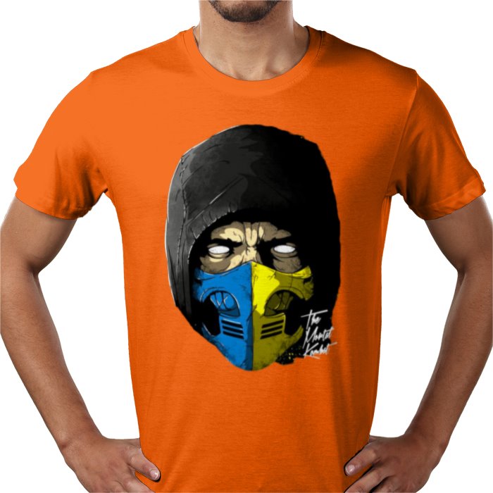 Mortal Kombat - Sub-Zero vs Scorpion 2 Faces T-Shirt