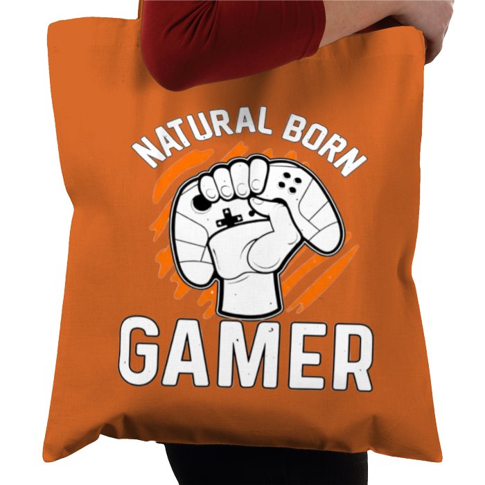 Natural Born Gamer Tote Bag