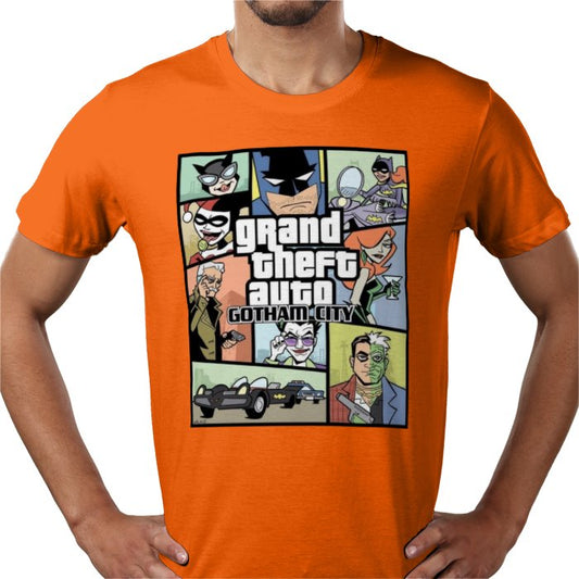 Batman The Animated Series x Grand Theft Auto - Grand Theft Auto Gotham T-shirt
