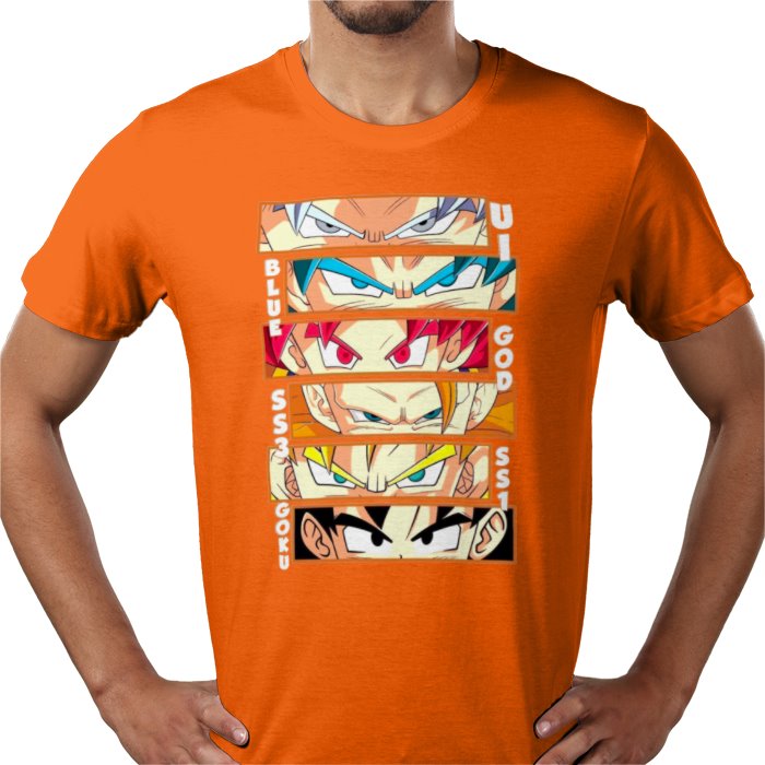 Dragon Ball Z Goku Eyes T-Shirt | Super Saiyan Anime Tee