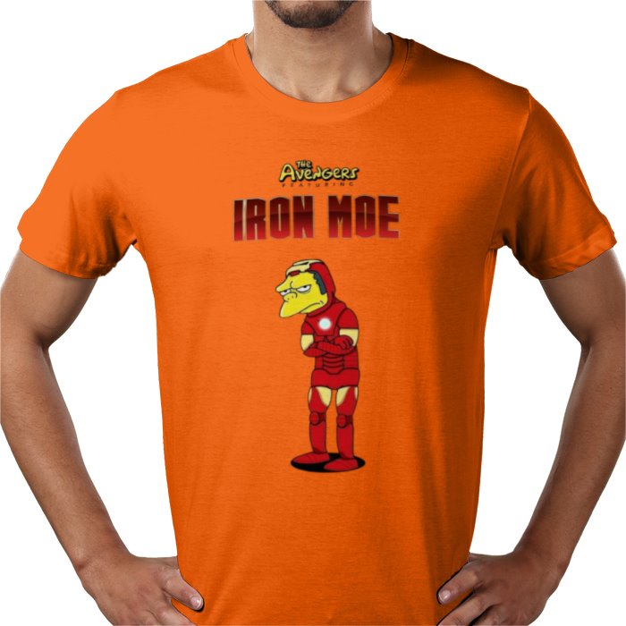 The Simpsons & Iron Man - Iron Moe T-shirt