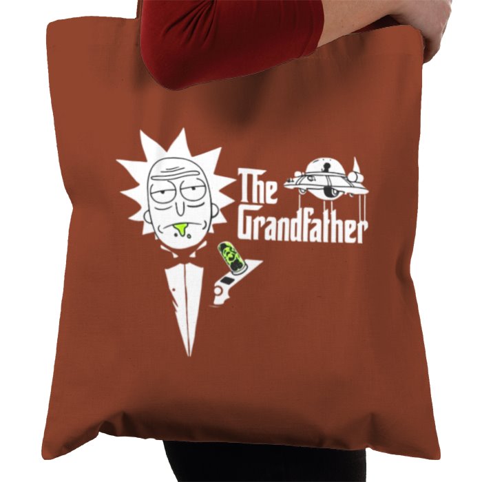 Rick & Morty x The Godfather - The Grandfather Tote Bag