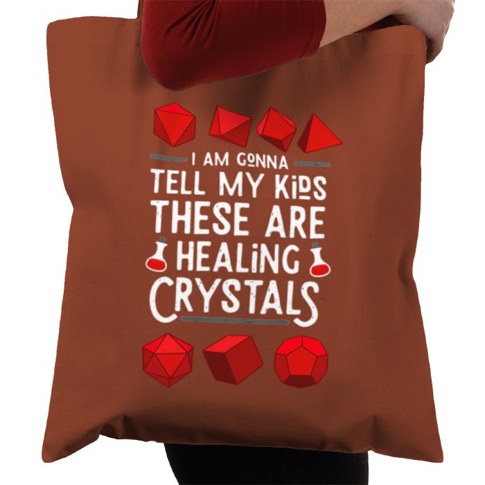 Dungeons & Dragons Healing Crystal Tote Bag