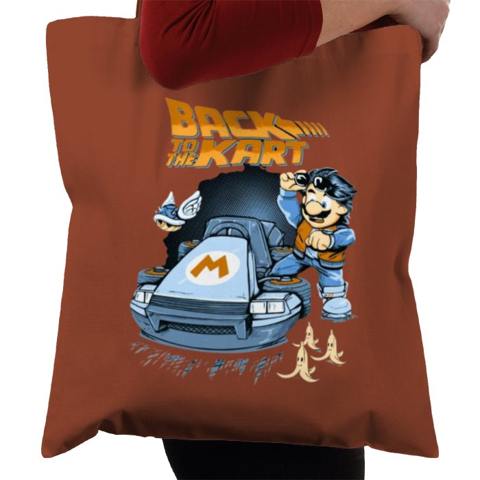 Mario Kart & Back To The Future - Back To The Kart Tote Bag